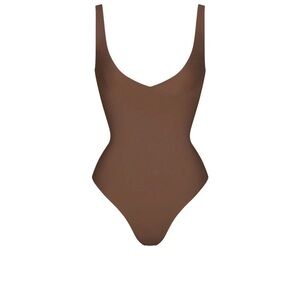 SKIMS Body - UNLINED PLUNGE THONG BODYSUIT